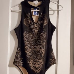 Brand new sleeveless bodysuit